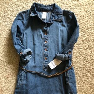 Carters denim dress size 6